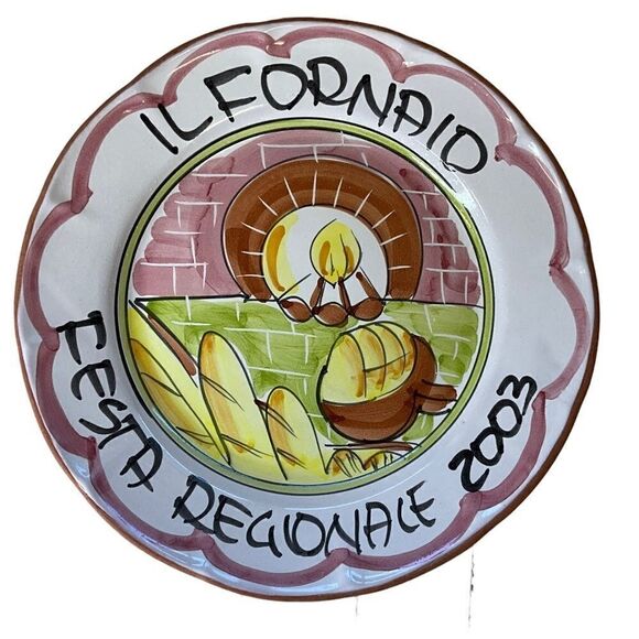 CERASELLA Prodotto Vietrese Festa Regionale 2003 Handpainted Italy - Picture 1 of 10